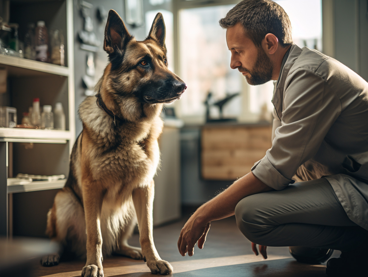 chien tremblement