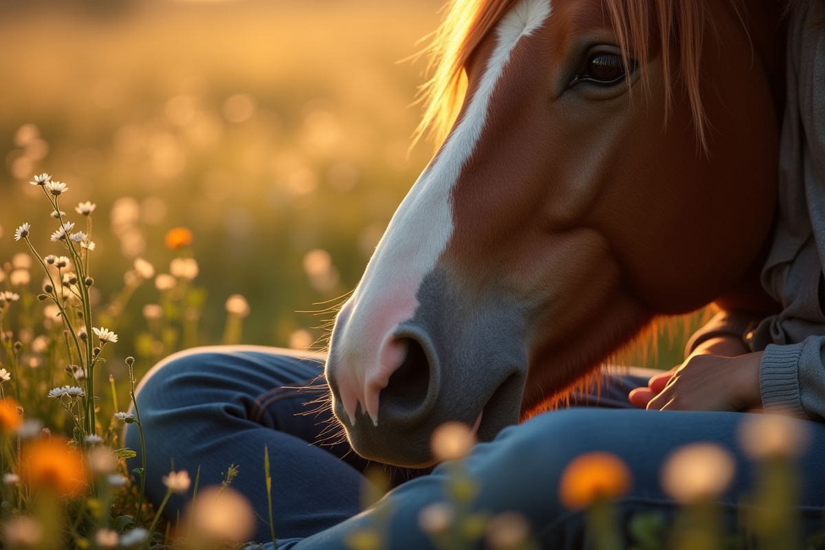 cheval douceur