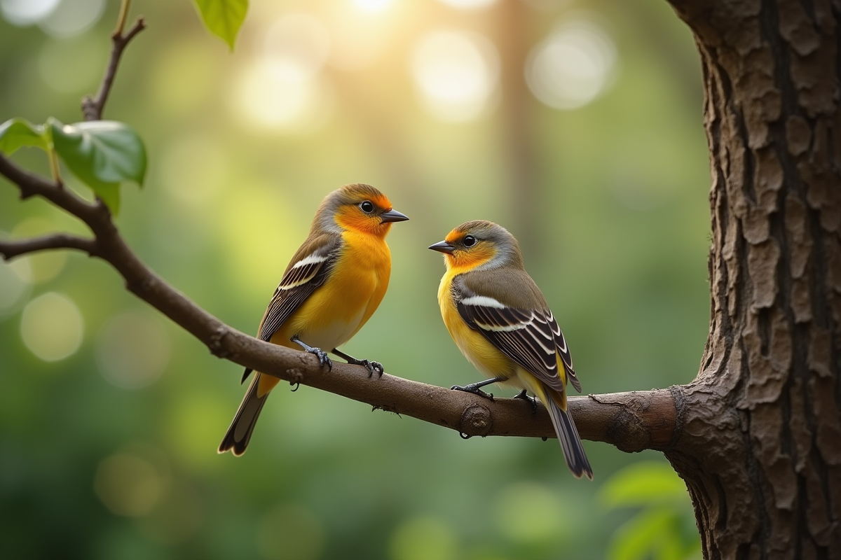 oiseau perchoir