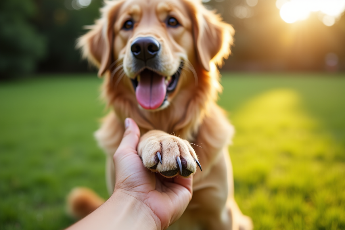 chien ongles