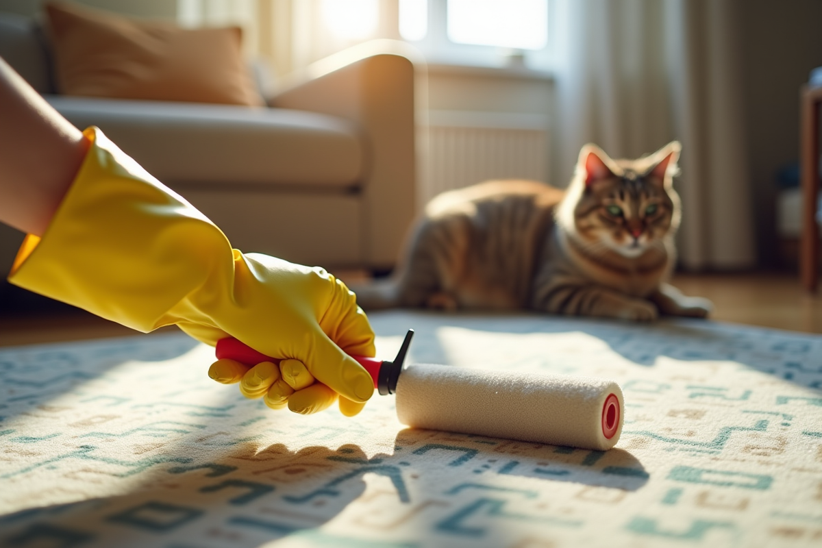 chat ménage