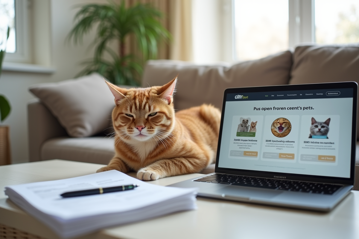 chat heureux